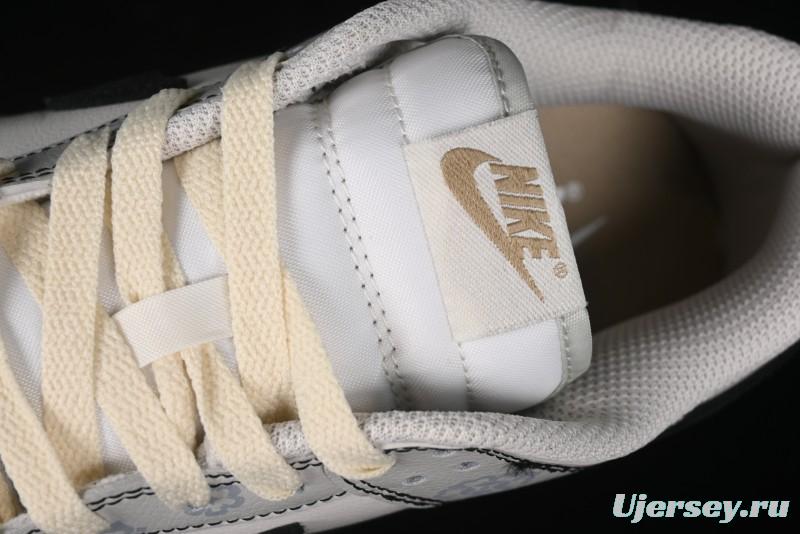 Nike Dunk Low Retro Casual Sneakers with Ancient Tang Print Design - FJ4188-001