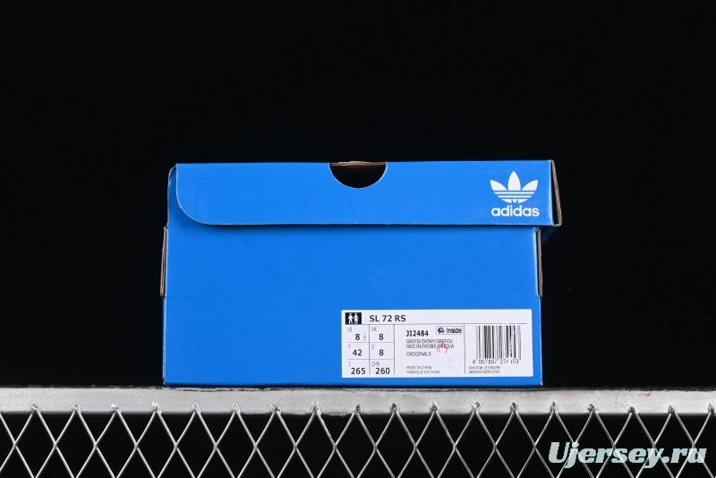 Adidas Originals SL 72 RS Retro Running Shoes with Ecotex Tongue and EVA Midsole - JI2484