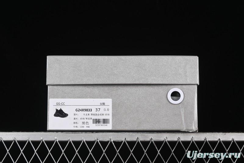 GG-CC Platform Sneakers with Chunky Sole for Casual Running and Streetwear - G24X9833