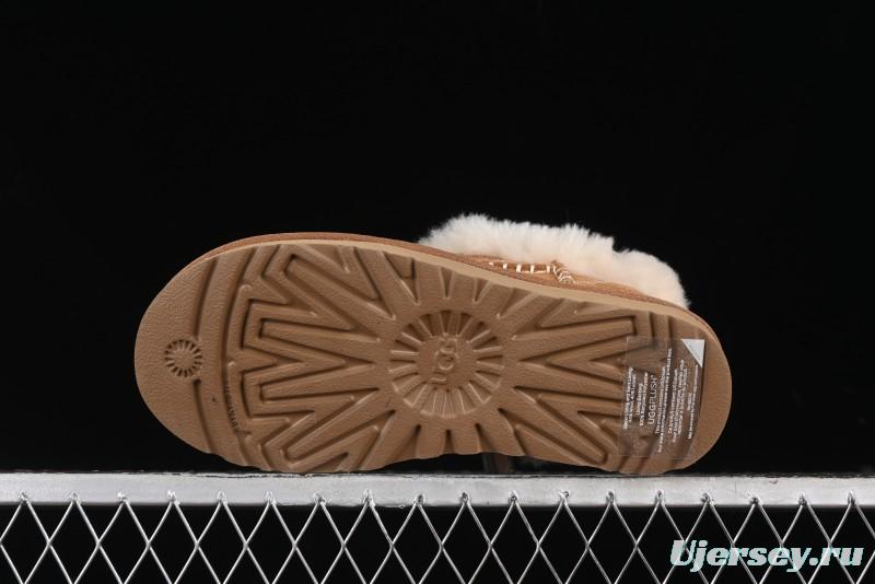 UGG Classic Ultra Mini Alpine Short Boots with Genuine Shearling Lining - 1158224