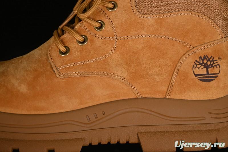 Timberland Outdoor Mid-Top Casual Martin Boots with Anti-Odor & Anti-Bacterial Insole - TB10085YELLOW