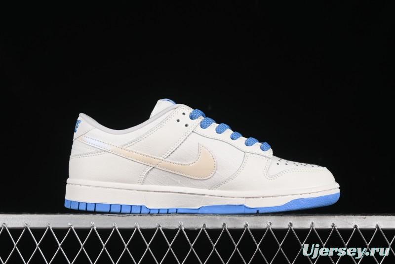 Nike SB Dunk Low Stussy Series - Woven Colorful White Swoosh Anniversary Custom Low-Top Casual Skate Shoes - KK1888-014