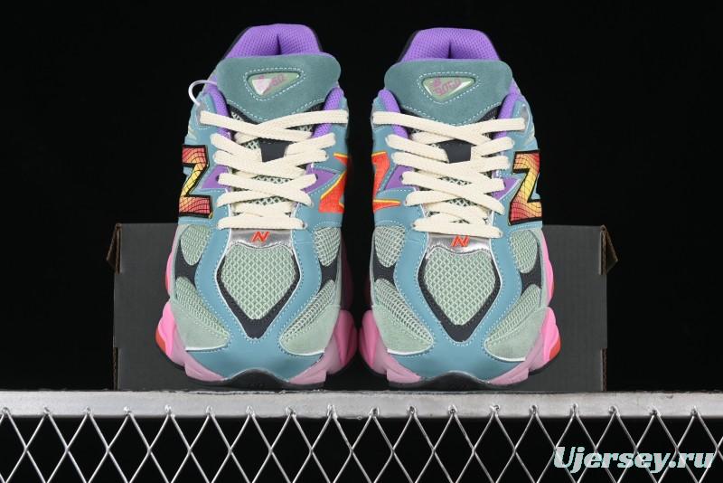 New Balance Joe Freshgoods x New Balance 9060 Retro Casual Running Sneakers with ABZORB Cushioning - U9060WRB