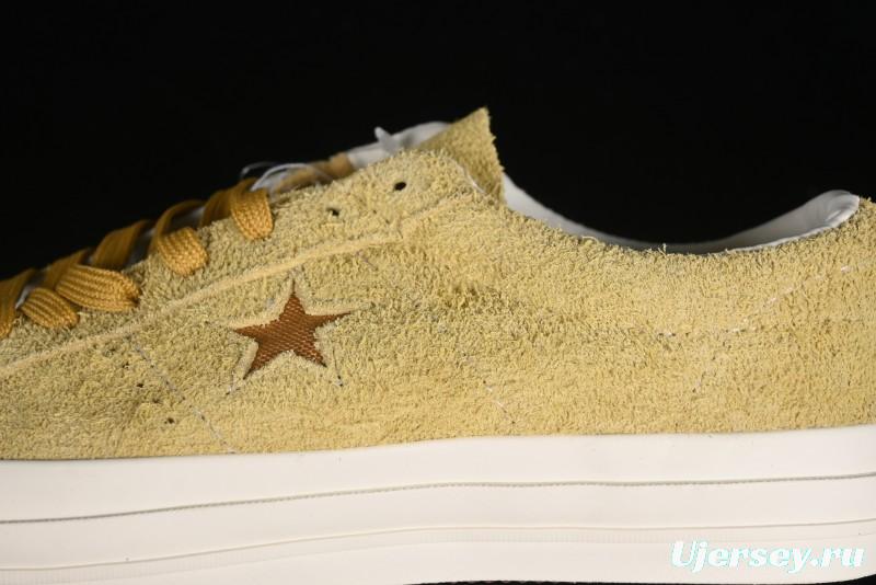 Converse One Star Pro Retro Skate Shoes in Yellow - A04158C