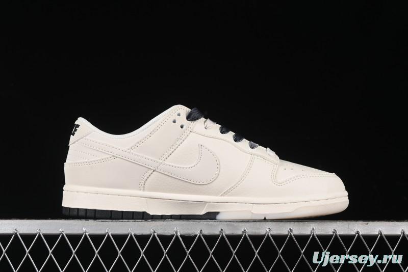 Nike SB Dunk Low Supreme Collaboration - Double Swoosh Dual Color Anniversary High-End Custom Low-Top Casual Skate Shoes - BB8675-112