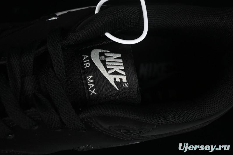 Nike Air Max 1 Retro Running Shoes with Half-Sole Air Cushion - AA0512-001