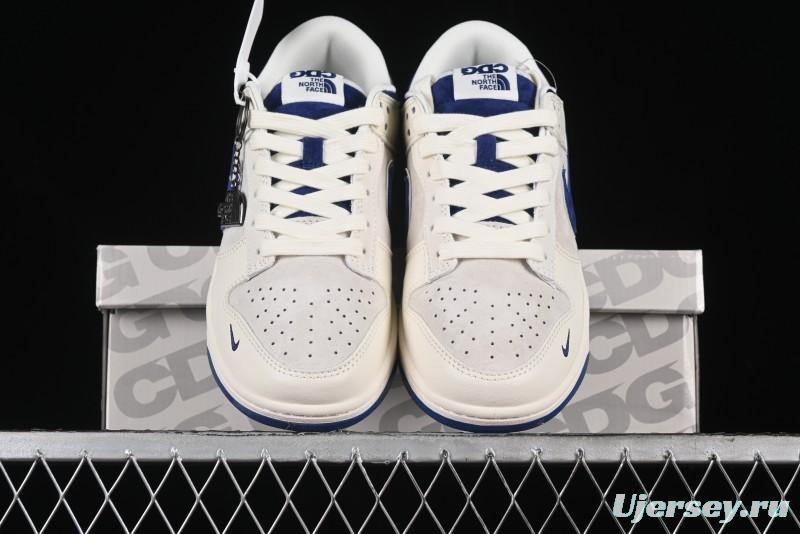 Nike SB Dunk Low The North Face Collaboration - Anniversary Edition Customized Low-Top Casual Skate Shoes - DQ10998-512