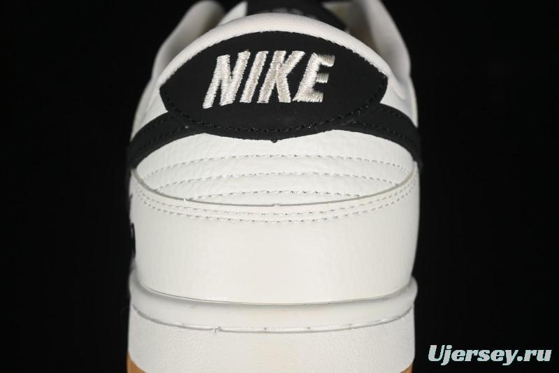 Nike SB Dunk Low Black 8 Collaboration - Beige Grey Black Gum Anniversary Custom Low-Top Casual Skate Shoes - CH6336-227
