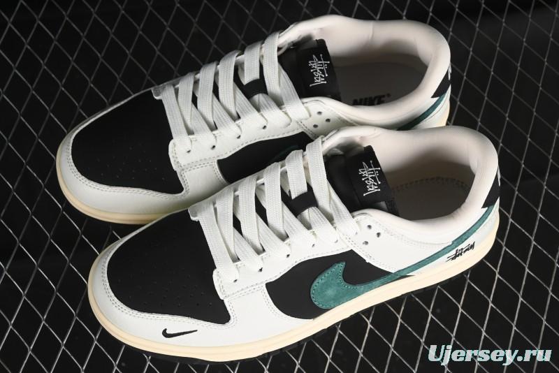 Nike SB Dunk Low Stussy Anniversary Custom Low-Top Casual Skate Shoes - XB3802-352