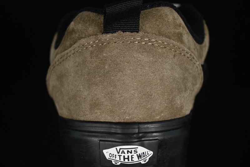 Vans Knu Skool DR Black Green New Series Chunky Sneakers - VN000CZU0BP