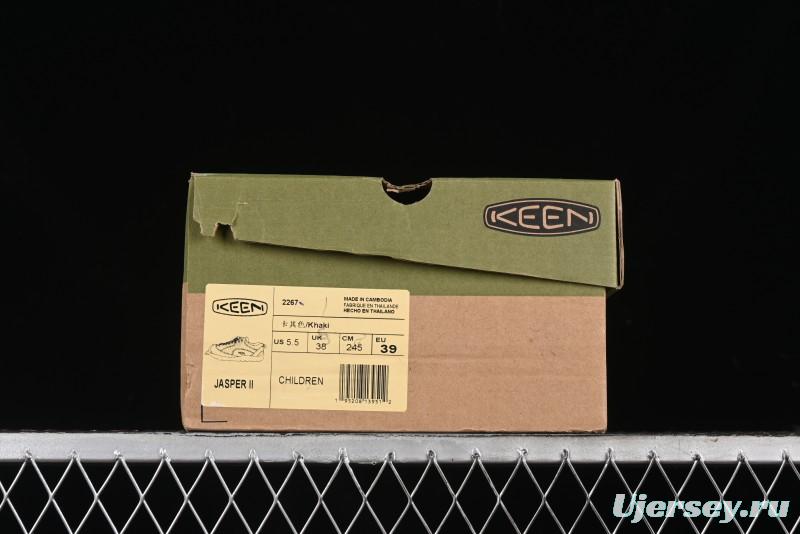 Keen Jasper Japanese Street 2.0 Retro Outdoor Shoes - 2267 Khaki