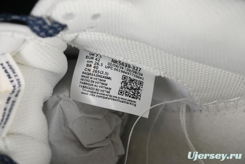 Nike SB Dunk Low Collaboration Three Swooshes Dark Blue Colorway Low-Top Casual Skateboarding Shoes - NK5639-327