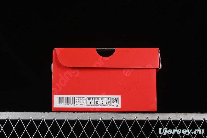 Nike Travis Scott x Fragment Design x Air Jordan 1 Low OG SP AJ1 Supreme Collaboration - JH6089-003