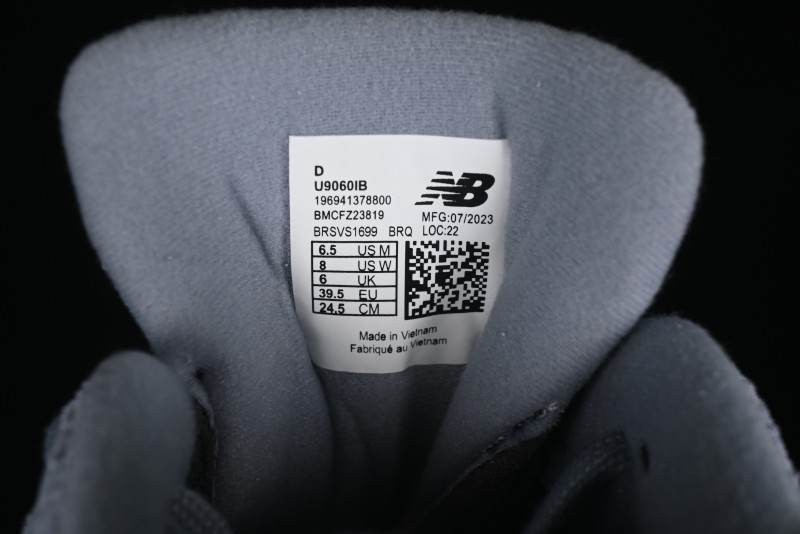 Joe Freshgoods x New Balance 9060 Retro Running Sneakers with ABZORB Cushioning - U9060IB
