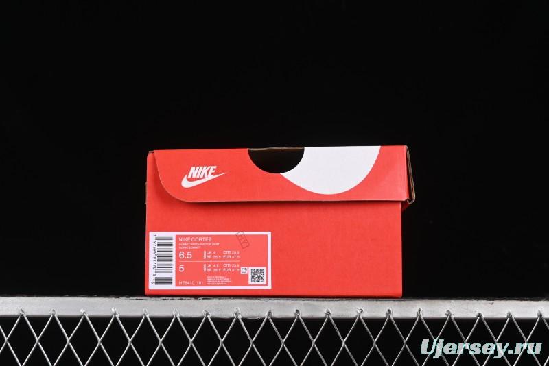 Nike Classic Cortez Leather Retro Running Shoes - HF6410-101