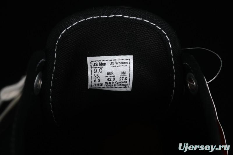 Vans Authentic Low-Top Canvas Sneakers with Vulcanized Sole - VN000BW5BPR