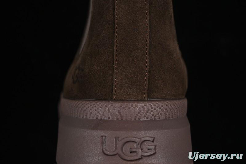 UGG Burleigh Chelsea Winter Boots for Men with Lightweight Anti-Slip Sole and Genuine Wool Leather - 1152050