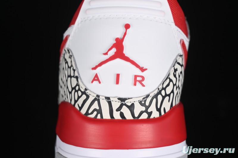 Nike Air Jordan Legacy 312 Low Sneakers with Velcro Strap and Triple Design - FQ7827-106