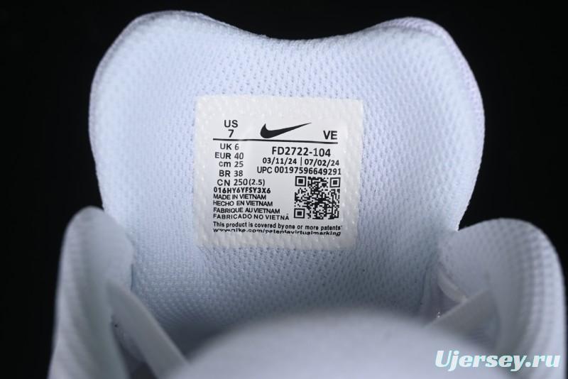 Nike Air Alphazoom Breathable Mesh Lightweight Durable Running Shoes - FD2722-104