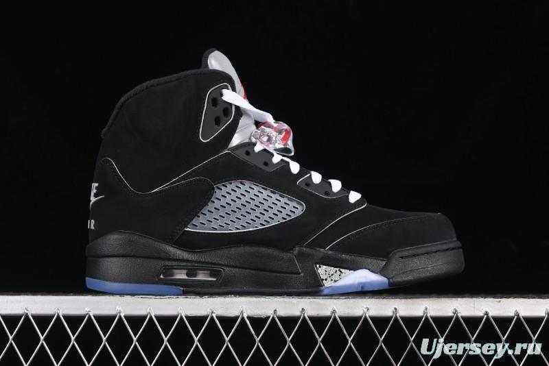 Nike Air Jordan 5 Retro Black Metallic Reimagined Basketball Shoes - HF3975-001