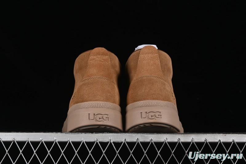 UGG Burleigh Chukka Comfortable Flat Lace-Up Round Toe Fashion Casual Boots - 1151773