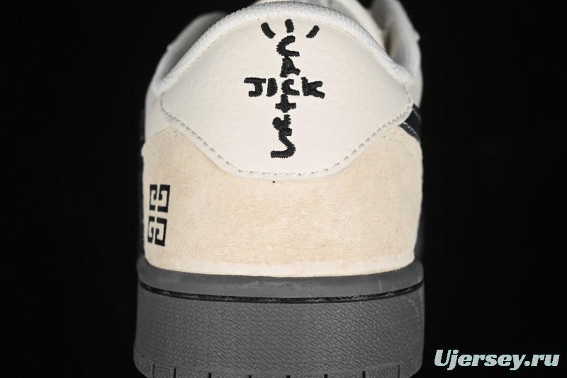 Nike Travis Scott x Fragment Design x Air Jordan 1 Low OG SP AJ1 Low Top Casual Sneakers - CF3688-030