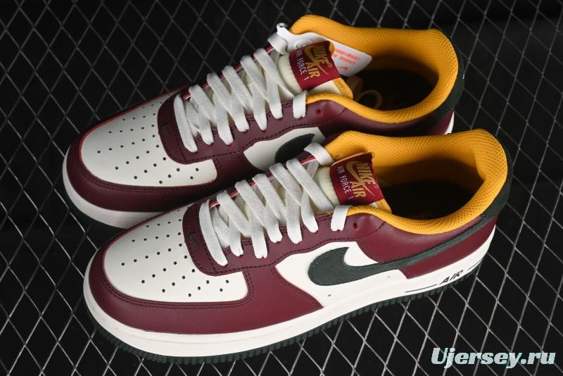 Nike Air Force 1 '07 Low Casual Sneakers with Full-Length Air Cushion - HQ3612-113