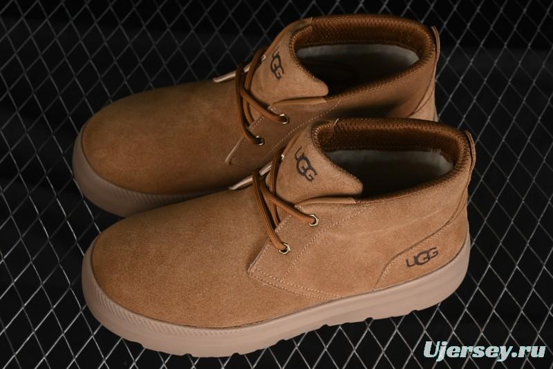 UGG Burleigh Chukka Comfortable Flat Lace-Up Round Toe Fashion Casual Boots - 1151773