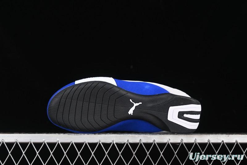 Puma Sparco Future Round Toe Lace-Up Leather Fabric Low-Top Lifestyle Casual Shoes - 307936-02