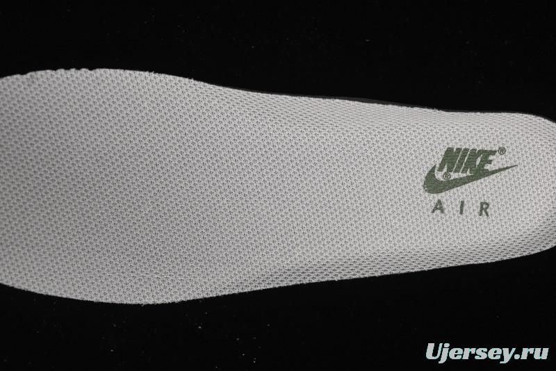 Nike Air Force 1 '07 Low Dior Collaboration - Beige Green Swoosh Low-Top Casual Sneakers - KK1988-010