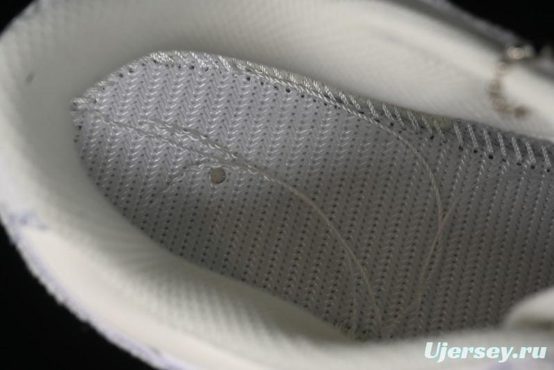 Nike SB Dunk Low LV Collaboration - Purple Denim with White and Purple Swoosh Anniversary High-End Custom Low-Top Casual Sneakers - DJ2024-010