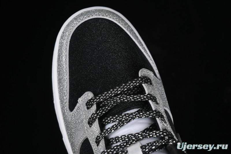 Nike SB Dunk Low Black Reverse Starry Sky Anniversary High-End Custom Low-Top Casual Skate Shoes - KK1333-003