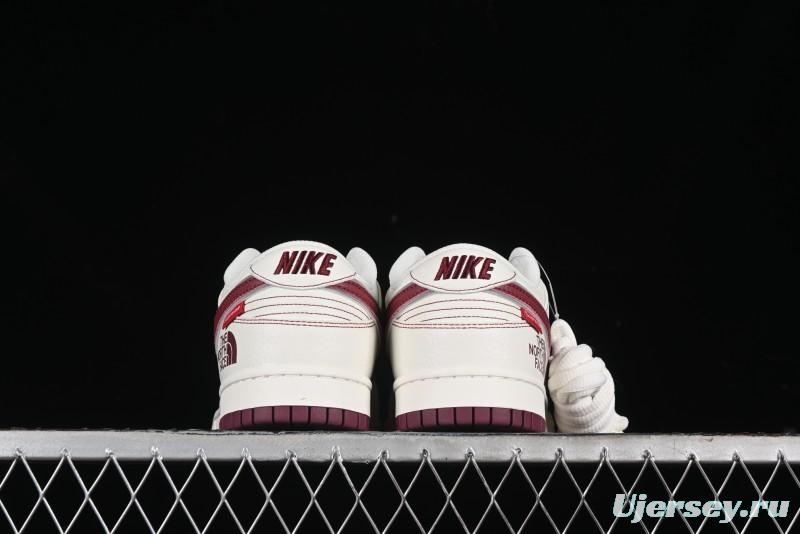 Nike SB Dunk Low Supreme x The North Face Casual Skateboarding Shoes - BM0234-506