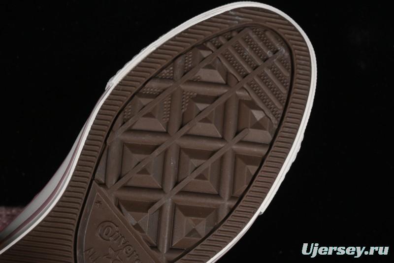 Converse Zoo Happy Pets Series High-Top Casual Sneakers with Plush Lining for Autumn Winter - A12769C