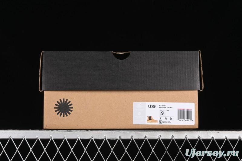 UGG Burleigh Chelsea Winter Snow Boots for Men with Lightweight Anti-Slip Sole and Genuine Wool Leather - 1152050