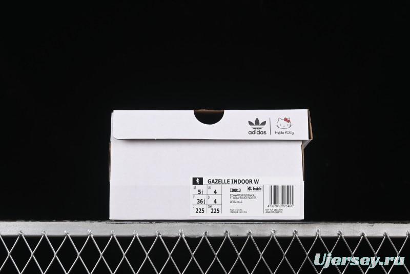 Adidas Originals Gazelle Indoor II Retro Casual Sneakers with Anti-Slip and Wear-Resistant Sole - II0013