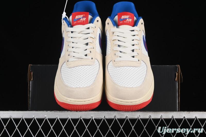 Nike Air Force 1 '07 Low Casual Sneakers with Full-Length Air Cushion - HQ3618-113