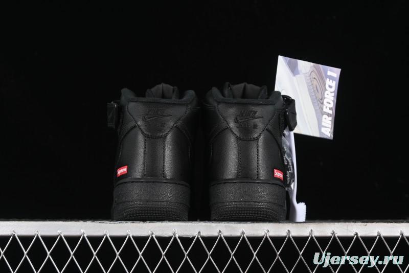 Nike Supreme x Air Force 1 Mid Casual Sneakers - FZ8784-001