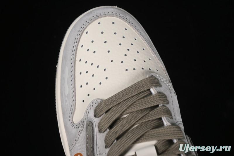 Nike Travis Scott x Fragment Design x Air Jordan 1 Low OG SP AJ1 Low-top Casual Sneakers - DM6688-610