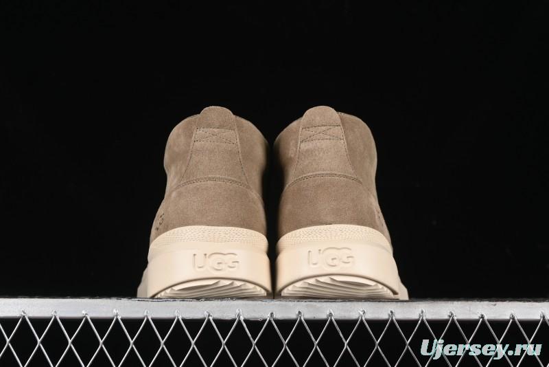 UGG Burleigh Chukka Comfort Flat Lace-Up Round Toe Casual Boots - 1151773