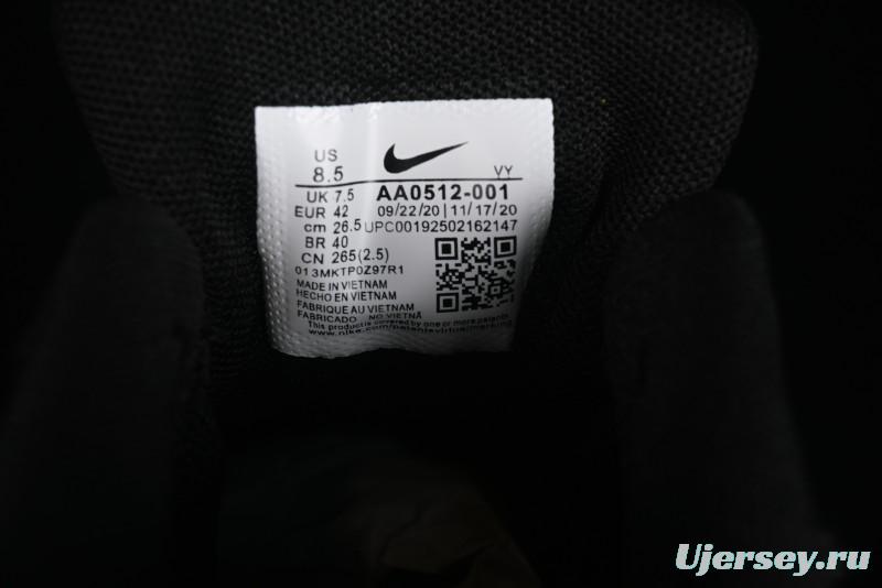Nike Air Max 1 Retro Running Shoes with Half-Sole Air Cushion - AA0512-001