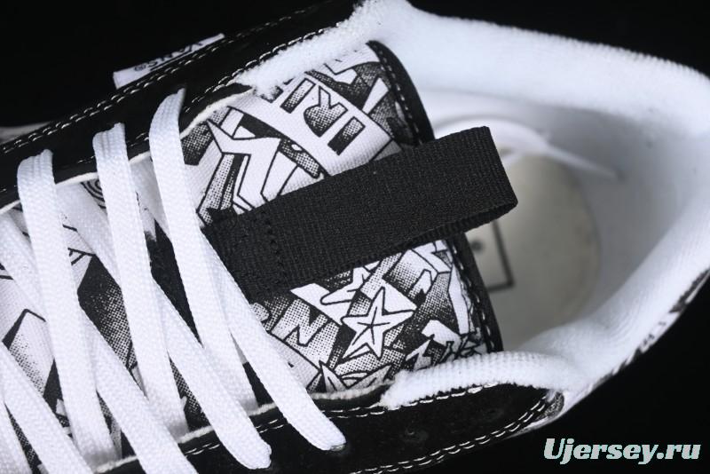 Vans Classics Knu Skool Retro Skate Shoes with Enlarged Toe and Thickened Tongue - VN000CZWBHJ