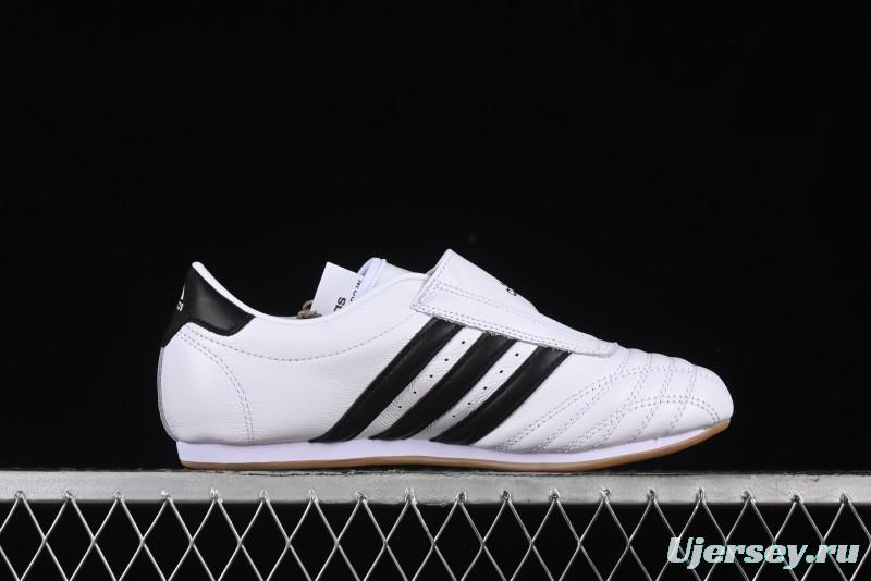 Adidas Originals Taekwondo Low-Top Training Shoes with Full-Grain Leather Wrap Comfortable Anti-Slip Durable - JQ4774