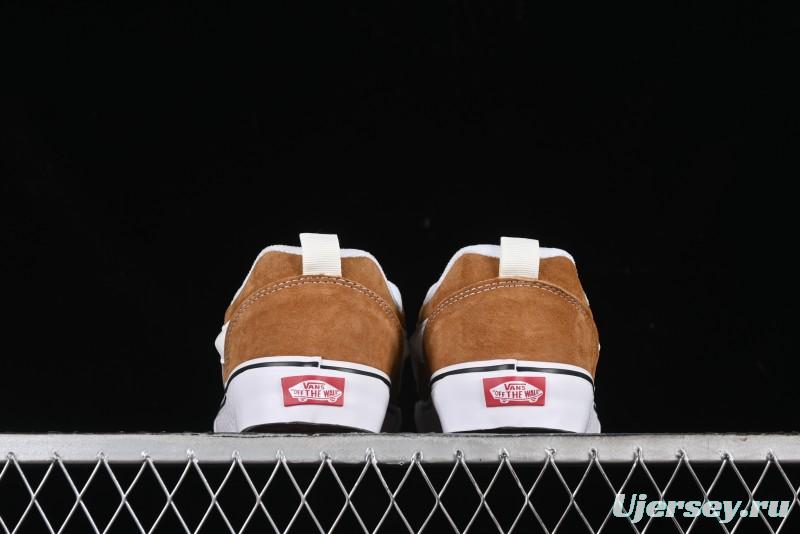 Vans Classics Knu Skool Retro Sneakers with Enlarged Toe and Thickened Trim - VN000CS0BR0