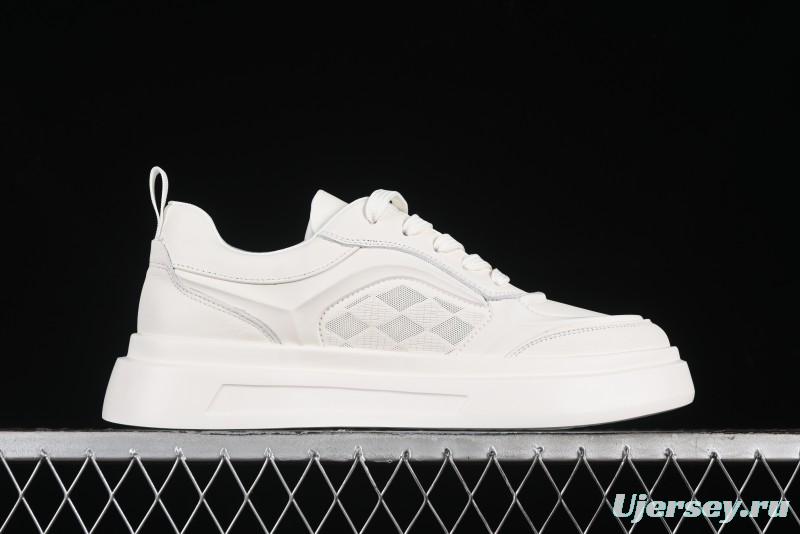 ECCO Street ACE Series Autumn New Retro Fashion Casual Leather Platform Sneakers - 63336101002