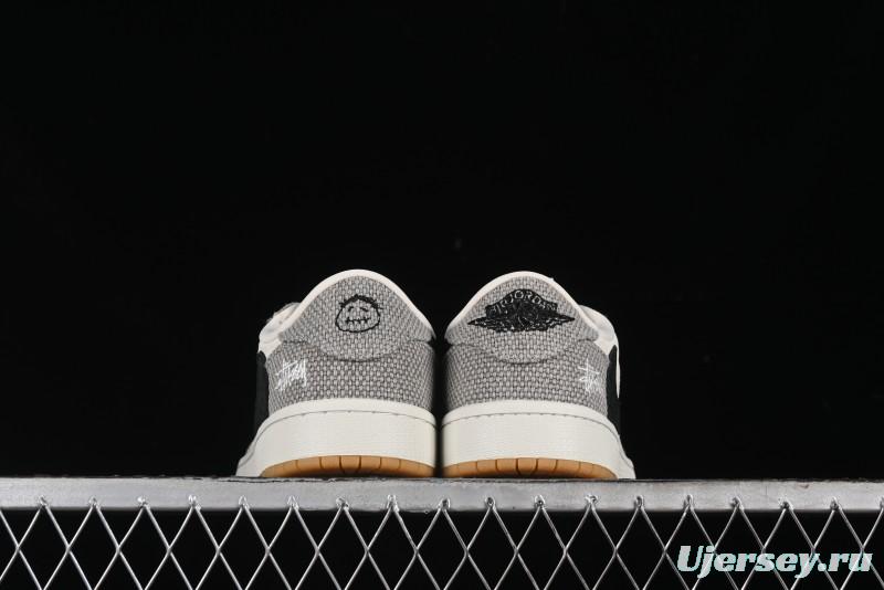 Nike Travis Scott x Fragment Design x Air Jordan 1 Low OG SP AJ1 Sneakers - JH6089-006