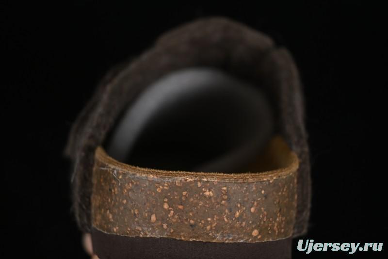 Birkenstock Half-Fur Slide Sandals with Wool Lining - G.D4