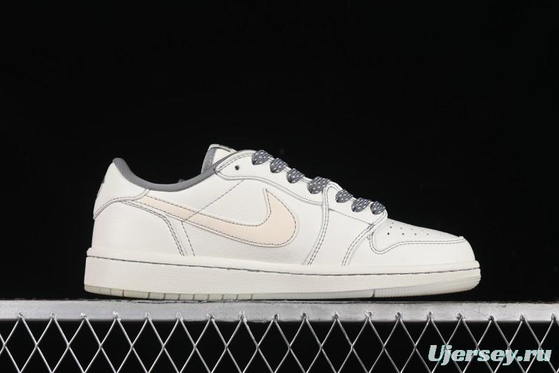 Nike Travis Scott x Fragment Design x Air Jordan 1 Low OG SP AJ1 Supreme Collaboration - CH6336-011