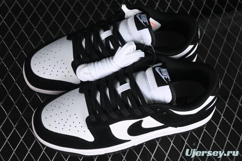Nike Dunk Low Suede Panda Casual Sneakers - FQ8249-100