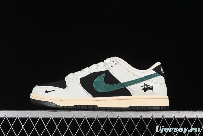 Nike SB Dunk Low Stussy Anniversary Custom Low-Top Casual Skate Shoes - XB3802-352